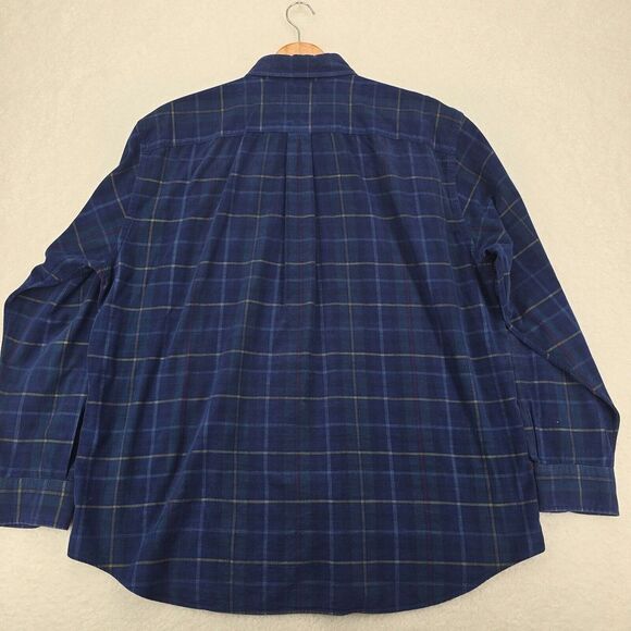 Vineyard Vines Classic Fit Mens Long Sleeve Plaid‎ Tucker Shirt Size XL Blue - Picture 12 of 16